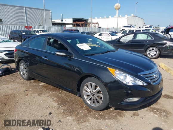 2014 Hyundai Sonata SE with VIN 5NPEC4AC2EH892551, listed as a IAAI auction lot 42016536 with 134,043 mi miles and . Bid and sale history available at DreamBid. Image 1.
