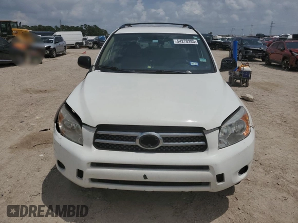 2008 Toyota RAV4 with VIN JTMBD33V986074600, listed as a Copart auction lot 54270285 with 192,950 mi miles and Clean Title. Bid and sale history available at carsss.com. Image 5.