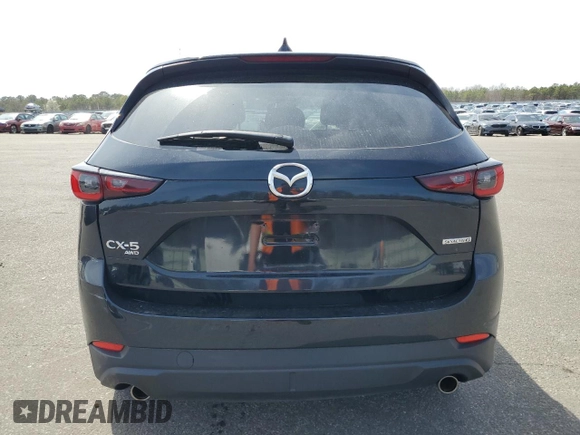 2022 Mazda CX-5 2.5 S Preferred Package with VIN JM3KFBCM3N0623547, listed as a Copart auction lot 54107305 with Not Provided miles and Salvage Title. Bid and sale history available at carsss.com. Image 6.