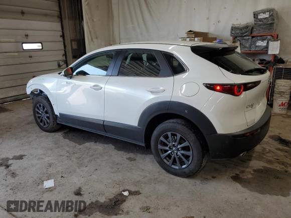 2024 Mazda CX-30 S with VIN 3MVDMBAM4RM711258, listed as a Copart auction lot 57393845 with 6,358 mi miles and Salvage title. Bid and sale history available at DreamBid. Image 2.
