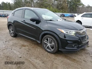 2022 Honda HR-V EX with VIN 3CZRU6H58NM747889, listed as a Copart auction lot 89227875 with 70,318 mi miles and Salvage Title. Bid and sale history available at carsss.com. Image 4.