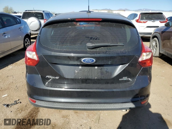 2014 Ford Focus SE with VIN 1FADP3K25EL162361, listed as a Copart auction lot 82168994 with Not Provided miles and Salvage Title. Bid and sale history available at carsss.com. Image 6.