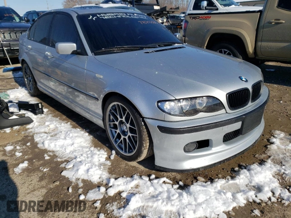 2005 BMW 3 Series 325xi with VIN WBAEU33445PF63965, listed as a Copart auction lot 77870223 with 0 mi miles and Salvage Title. Bid and sale history available at carsss.com. Image 4.
