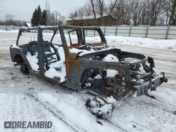 2009 Jeep Wrangler Unlimited X with VIN 1J4GZ39199L709789, listed as a Copart auction lot 41970415 with 0 mi miles and Non Repairable. Bid and sale history available at carsss.com. Image 4.
