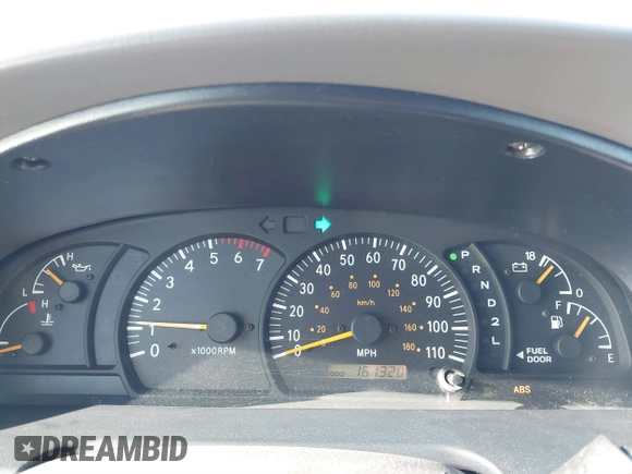 2003 Toyota Tundra SR5 with VIN 5TBBT44153S343360, listed as a IAAI auction lot 41831195 with 161,320 mi miles and . Bid and sale history available at DreamBid. Image 7.