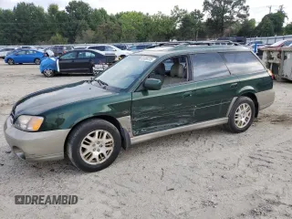 2001 Subaru Legacy Outback L.L. Bean with VIN 4S3BH806717639585, listed as a Copart auction lot 63498725 with 184,907 mi miles and Salvage title. Bid and sale history available at DreamBid. Image 1.