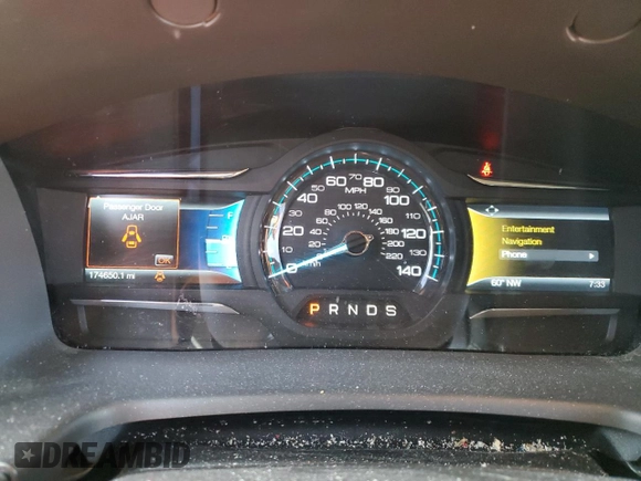 2014 Ford Flex Limited z VIN 2FMGK5D89EBD10509, wystawiony jako Copart lot #57614265 z przebiegiem 174 650 mil mil oraz Szkoda całkowita • Salvage title. Historia ofert i sprzedaży dostępna na DreamBid. Obrazek 9.