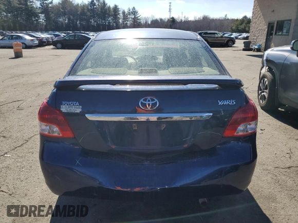 2008 Toyota Yaris with VIN JTDBT923484024267, listed as a Copart auction lot 46183595 with 180,534 mi miles and Salvage Title. Bid and sale history available at carsss.com. Image 6.