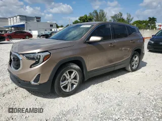 2018 GMC Terrain SLE with VIN 3GKALMEVXJL413978, listed as a Copart auction lot 53974015 with 81,417 mi miles and Salvage Title. Bid and sale history available at DreamBid. Image 1.