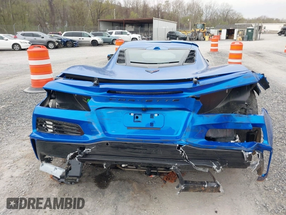 2024 Chevrolet Corvette 1LZ with VIN 1G1YD2D33R5610197, listed as a IAAI auction lot 41972596 with 5,136 mi miles and . Bid and sale history available at DreamBid. Image 15.