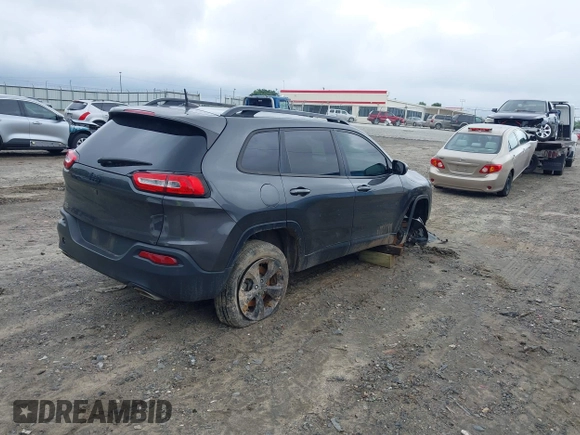 2016 Jeep Cherokee Latitude with VIN 1C4PJLCS3GW114379, listed as a IAAI auction lot 42437598 with 180,742 mi miles and . Bid and sale history available at DreamBid. Image 4.