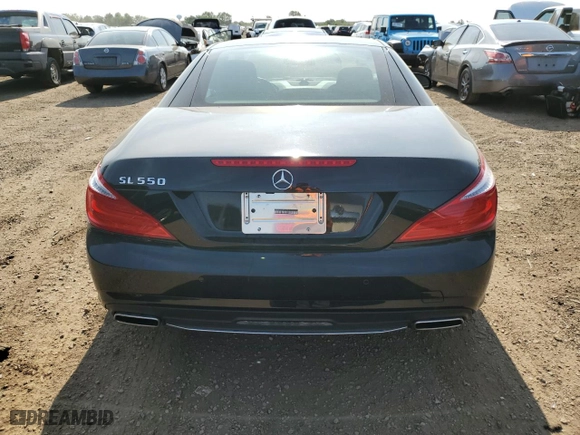 2014 Mercedes-Benz SL-Class SL 550 with VIN WDDJK7DAXEF028201, listed as a Copart auction lot 64588264 with 17,206 mi miles and Salvage Title. Bid and sale history available at carsss.com. Image 6.