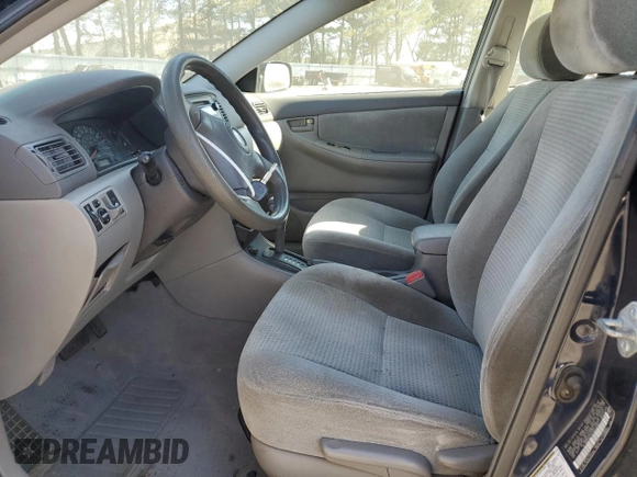 2006 Toyota Corolla CE with VIN 2T1BR32E76C602630, listed as a Copart auction lot 53872375 with 289,517 mi miles and Clean Title. Bid and sale history available at DreamBid. Image 7.