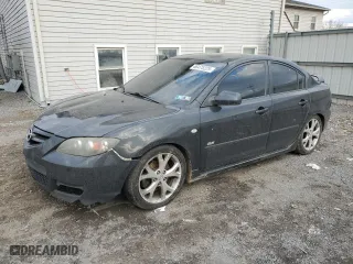 2007 Mazda Mazda3 s Touring with VIN JM1BK323771715471, listed as a Copart auction lot 46475225 with 253,571 mi miles and Salvage Title. Bid and sale history available at carsss.com. Image 1.