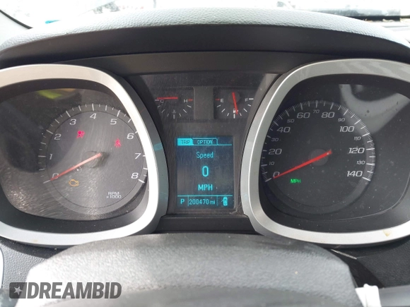 2014 Chevrolet Equinox LT with VIN 2GNFLGEK2E6253072, listed as a IAAI auction lot 41965164 with 200,470 mi miles. Bid and sale history available at carsss.com. Image 7.