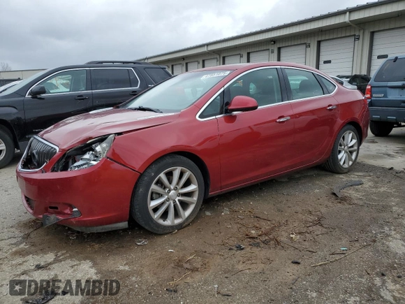 2013 Buick Verano Leather Group with VIN 1G4PS5SK2D4108473, listed as a Copart auction lot 47851075 with 116,376 mi miles and Salvage Title. Bid and sale history available at carsss.com. Image 1.
