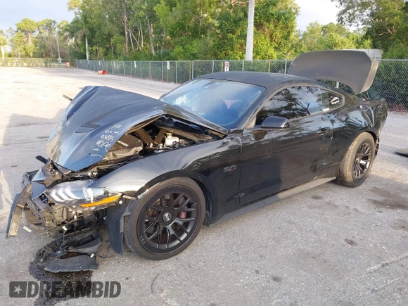 2021 Ford Mustang GT z VIN 1FA6P8CF5M5103885, wystawiony jako IAAI lot #42047874 z przebiegiem 58 521 mil mil oraz . Historia ofert i sprzedaży dostępna na DreamBid. Obrazek 18.