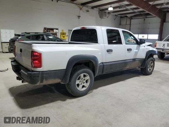 2006 Dodge Dakota SLT with VIN 1D7HW48K76S535781, listed as a Copart auction lot 50415565 with 115,629 mi miles and Clean Title. Bid and sale history available at carsss.com. Image 3.