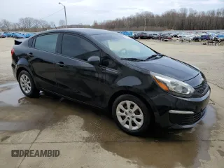 2017 Kia Rio LX z VIN KNADM4A33H6105238, wystawiony jako Copart lot #50889325 z przebiegiem 95 950 mil mil oraz Tytuł czysty. Historia ofert i sprzedaży dostępna na DreamBid. Obrazek 4.