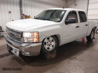 2012 Chevrolet Silverado 1500 LT with VIN 1GCPKSE71CF107277, listed as a IAAI auction lot 41505741 with 147,144 mi miles. Bid and sale history available at carsss.com. Image 2.