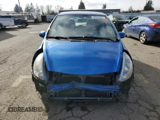2007 Honda Fit Sport with VIN JHMGD38657S039872, listed as a Copart auction lot 44629865 with 163,196 mi miles and Salvage Title. Bid and sale history available at carsss.com. Image 5.