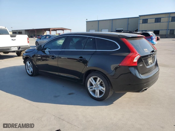 2015 Volvo V60 T5 Drive-E Premier with VIN YV140MEBXF1207382, listed as a Copart auction lot 75951574 with 96,905 mi miles and Salvage Title. Bid and sale history available at carsss.com. Image 2.