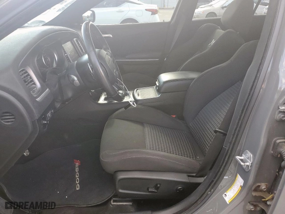 2019 Dodge Charger Scat Pack with VIN 2C3CDXGJ3KH706729, listed as a Copart auction lot 54546255 with 34,484 mi miles and Salvage Title. Bid and sale history available at carsss.com. Image 7.