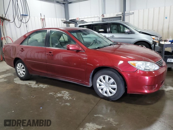 2006 Toyota Camry STD with VIN 4T1BE30K86U161139, listed as a Copart auction lot 53378585 with 180,273 mi miles and Salvage Title. Bid and sale history available at DreamBid. Image 4.