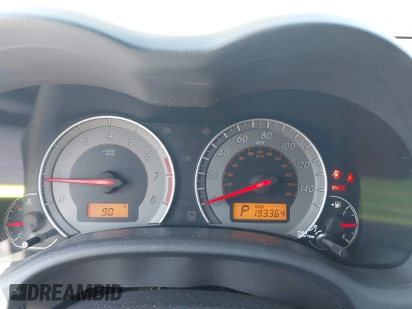 2010 Toyota Corolla with VIN 1NXBU4EE9AZ337541, listed as a IAAI auction lot 42695228 with 193,364 mi miles and . Bid and sale history available at DreamBid. Image 7.