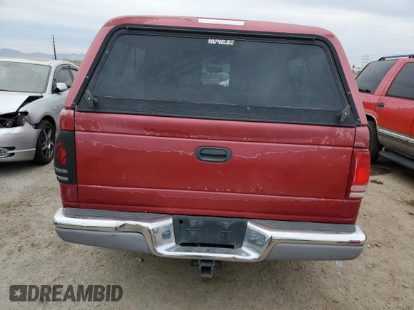 2003 Dodge Dakota SLT with VIN 1D7HL48N33S265110, listed as a Copart auction lot 41627715 with 117,682 mi miles and Salvage Title. Bid and sale history available at carsss.com. Image 6.
