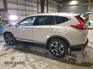 2017 Honda CR-V Touring with VIN 5J6RW2H90HL045674, listed as a Copart auction lot 82301294 with 93,587 mi miles and Salvage Title. Bid and sale history available at carsss.com. Image 2.