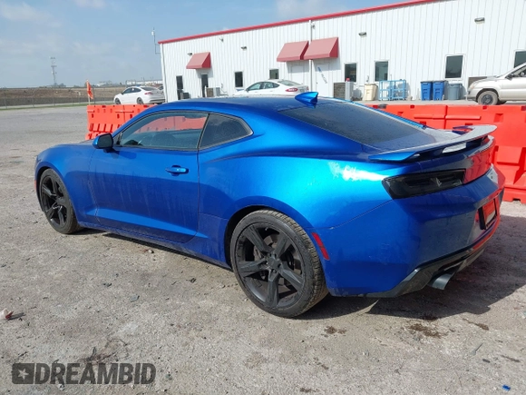 2018 Chevrolet Camaro 2SS with VIN 1G1FH1R74J0108298, listed as a IAAI auction lot 42048902 with 54,647 mi miles and . Bid and sale history available at DreamBid. Image 3.