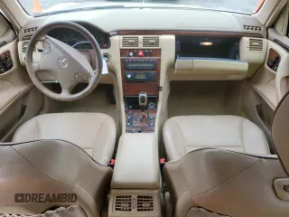 2001 Mercedes-Benz E-Class with VIN WDBJF65J51B378052, listed as a Copart auction lot 55057915 with 228,896 mi miles and Salvage Title. Bid and sale history available at carsss.com. Image 8.