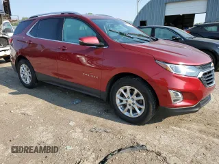 2018 Chevrolet Equinox LT with VIN 2GNAXJEV8J6342094, listed as a Copart auction lot 60083725 with Not provided miles and Salvage title. Bid and sale history available at DreamBid. Image 4.