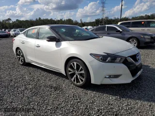 2017 Nissan Maxima SR with VIN 1N4AA6AP4HC454686, listed as a Copart auction lot 75138554 with 0 mi miles and Salvage Title. Bid and sale history available at carsss.com. Image 4.