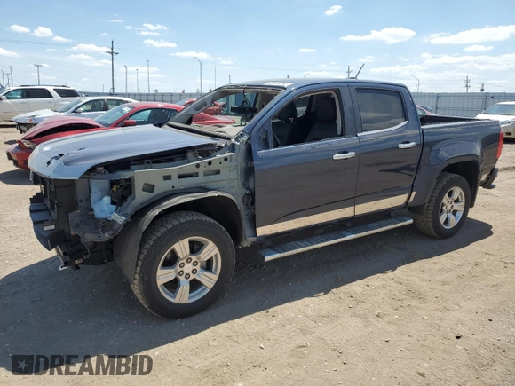 2018 Chevrolet Colorado 4WD Z71 with VIN 1GCPTDE13J1220372, listed as a Copart auction lot 56169095 with 98,725 mi miles and Salvage title. Bid and sale history available at DreamBid. Image 1.