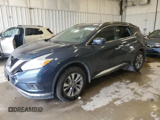 2017 Nissan Murano S z VIN 5N1AZ2MGXHN201590, wystawiony jako Copart lot #57227565 z przebiegiem 60 124 mil mil oraz Szkoda całkowita • Salvage title. Historia ofert i sprzedaży dostępna na DreamBid. Obrazek 1.