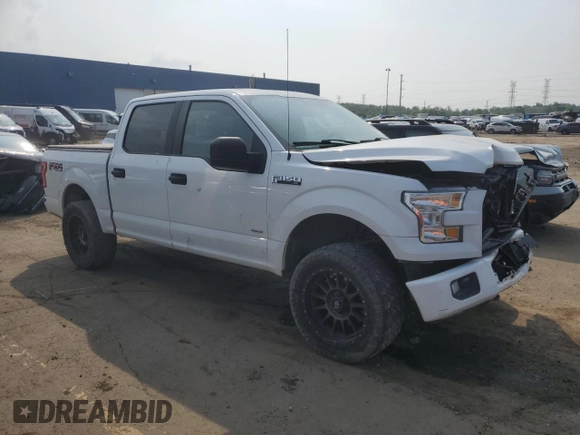 2016 Ford F-150 XLT with VIN 1FTEW1EP7GFC66414, listed as a Copart auction lot 59376045 with 134,283 mi miles and Clean title. Bid and sale history available at DreamBid. Image 4.