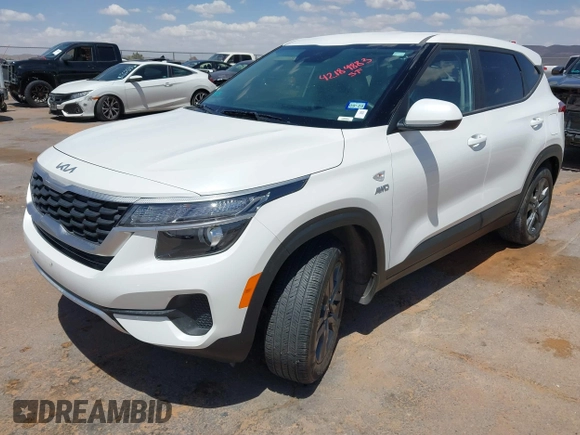 2023 Kia Seltos LX with VIN KNDEPCAA7P7367893, listed as a IAAI auction lot 42184883 with 21,993 mi miles and . Bid and sale history available at DreamBid. Image 18.