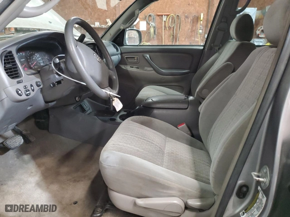 2005 Toyota Tundra SR5 with VIN 5TBET341X5S480417, listed as a Copart auction lot 50721525 with 166,474 mi miles and Salvage Title. Bid and sale history available at carsss.com. Image 7.
