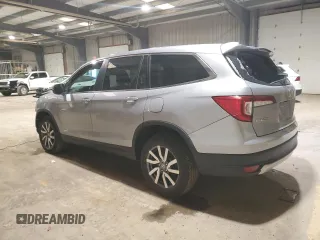 2022 Honda Pilot EX-L with VIN 5FNYF6H54NB006848, listed as a Copart auction lot 52632325 with 51,869 mi miles and Salvage Title. Bid and sale history available at carsss.com. Image 2.