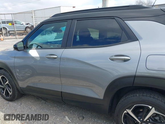 2023 Chevrolet TrailBlazer RS with VIN KL79MTSL1PB091117, listed as a IAAI auction lot 41614209 with 22,584 mi miles. Bid and sale history available at carsss.com. Image 14.