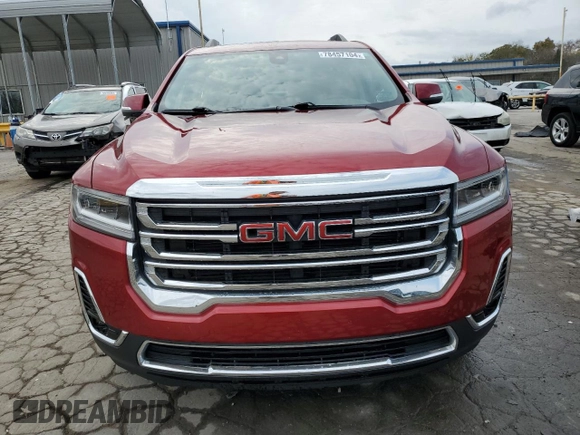 2022 GMC Acadia SLT with VIN 1GKKNML48NZ156908, listed as a Copart auction lot 78457104 with 41,538 mi miles and Salvage title. Bid and sale history available at DreamBid. Image 5.