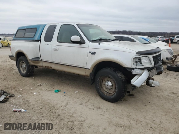 2000 Ford F-150 XL with VIN 2FTRX08L0YCA70958, listed as a Copart auction lot 44517605 with 237,228 mi miles and Salvage title. Bid and sale history available at DreamBid. Image 4.