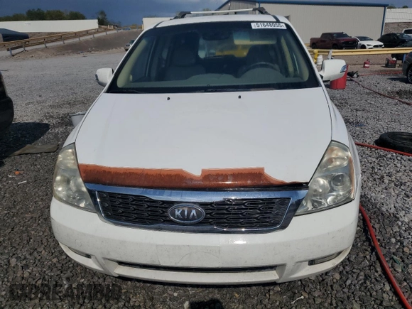 2012 Kia Sedona EX with VIN KNDMH4C7XC6422160, listed as a Copart auction lot 51648055 with 182,289 mi miles and Salvage Title. Bid and sale history available at carsss.com. Image 5.
