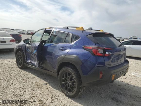 2024 Subaru Crosstrek Wilderness with VIN 4S4GUHU62R3841891, listed as a Copart auction lot 48559715 with 3,810 mi miles and Salvage Title. Bid and sale history available at carsss.com. Image 2.