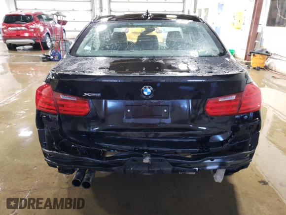 2013 BMW 3 Series 328i xDrive with VIN WBA3B5G52DNS03354, listed as a Copart auction lot 48067245 with 58,079 mi miles and Salvage Title. Bid and sale history available at carsss.com. Image 6.