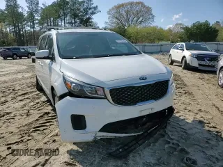 2016 Kia Sedona LX with VIN KNDMB5C17G6163863, listed as a Copart auction lot 52128745 with 165,416 mi miles and Salvage Title. Bid and sale history available at DreamBid. Image 11.