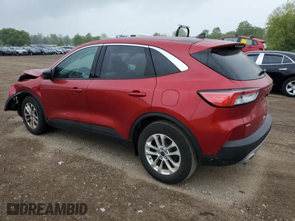 2022 Ford Escape SE with VIN 1FMCU0G67NUB58780, listed as a Copart auction lot 58712475 with 22,877 mi miles and Salvage title. Bid and sale history available at DreamBid. Image 2.