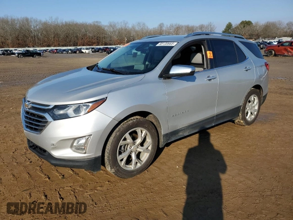 2019 Chevrolet Equinox Premier with VIN 2GNAXNEV9K6284005, listed as a Copart auction lot 88130665 with 153,178 mi miles and Salvage title. Bid and sale history available at DreamBid. Image 1.